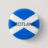 Schottische Flagge Schottland Pinback Button arc1 (Vorderseite)