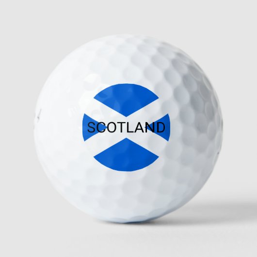 Schottische Flagge Schottland sein6 gbcnt Golfball (Vorderseite)