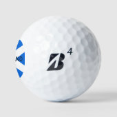 Schottische Flagge Schottland sein6 gbcnt Golfball (Logo)