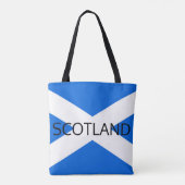 Schottische Flagge - Schottland Tasche (Rückseite)