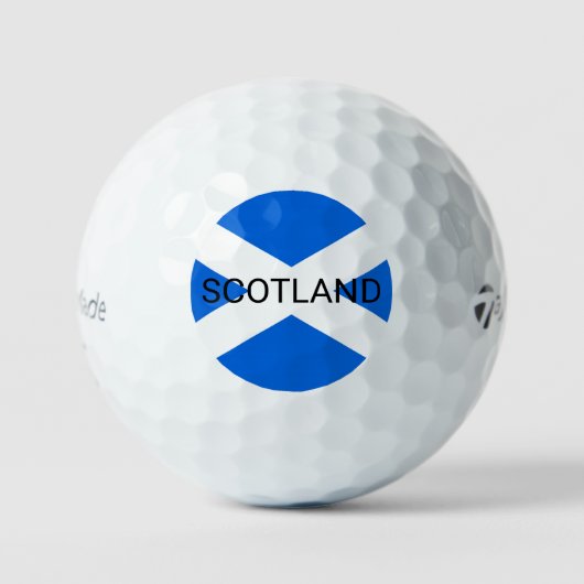 Schottische Flagge Schottland tmtp5 gbt Golfball (Vorderseite)