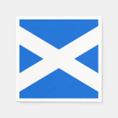 Schottische Flagge Serviette (Vorderseite)