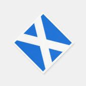 Schottische Flagge Serviette (Ecke)
