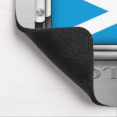 Schottische Flagge (Stahl) Mousepad (Ecke)