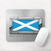 Schottische Flagge (Stahl) Mousepad (Mit Mouse)