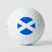 Schottische Flagge tpv1 gbcnt Golfball (Vorderseite)