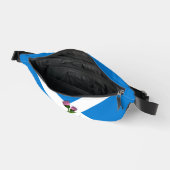 Schottische Flagge und Distel Bauchtasche (Offen)