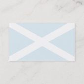 Schottische Flagge Visitenkarte (Rückseite)