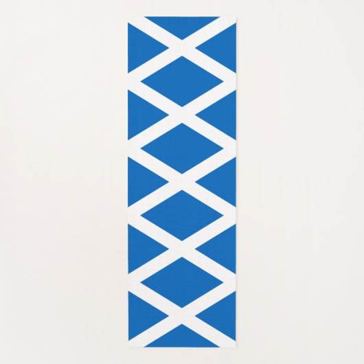 Schottische Flagge Yogamatte (Vorderseite)