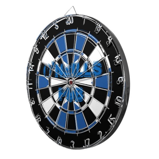 Schottische Flagge - Zolldartboard in Schottland Dartscheibe (Vorderseite rechts)