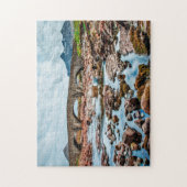 Schottische Flussbrücke. Puzzle (Vertikal)