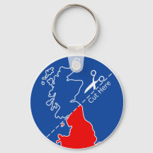 Schottische Grenze aus Großbritannien