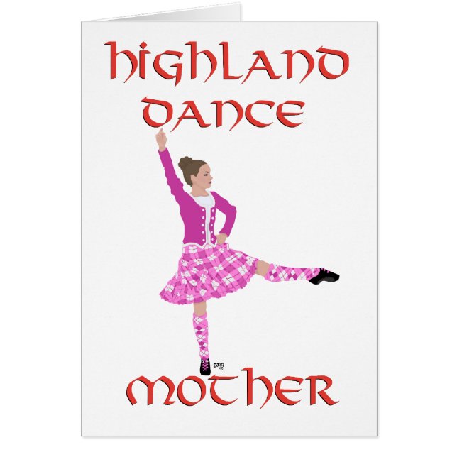 Schottische Highland Dance Mother (Vorne)