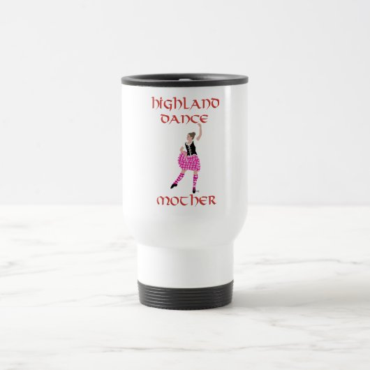 Schottische Highland Dance Mother Reisebecher (Mittel)