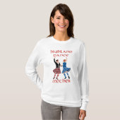 Schottische Highland Dance Mother T-Shirt (Vorne ganz)