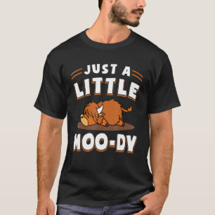 Schottische Highland-Rinder Kuh Züchter Longhorn N T-Shirt