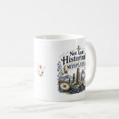 Schottische Highland-Zeitreise | Stehende Steine Kaffeetasse (VorderseiteRechts)