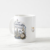 Schottische Highland-Zeitreise | Stehende Steine Kaffeetasse (Vorderseite Links)