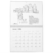 Schottische Highlander und Burgen CALENDAR Kalender (Jan 2026)