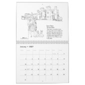 Schottische Highlander und Burgen CALENDAR Kalender (Jan 2027)