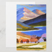 Schottische Highlands 2 Briefpapier (Vorne/Hinten)