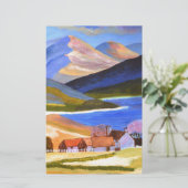 Schottische Highlands 2 Briefpapier (Stehend Vorderseite)