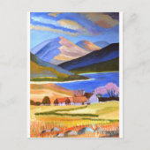 Schottische Highlands 2 Postkarte (Vorderseite)