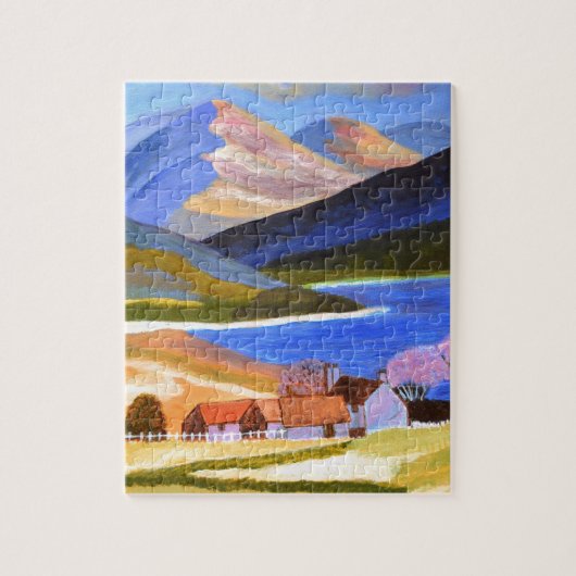 Schottische Highlands 2 Puzzle (Vertikal)