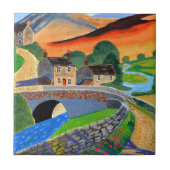 Schottische Highlands 3 Fliese (Vorderseite)