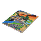 Schottische Highlands 3 Fliese (Seite)