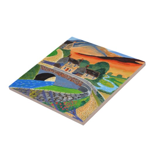 Schottische Highlands 3 Fliese (Seite)