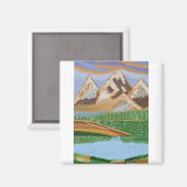 Schottische Highlands 3 Magnet (Vorderseite/Rückseite)