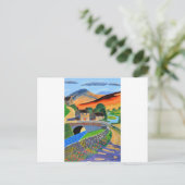 Schottische Highlands 3 Postkarte (Stehend Vorderseite)