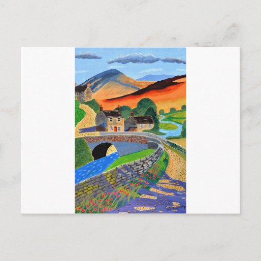 Schottische Highlands 3 Postkarte (Vorderseite)