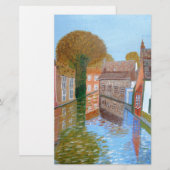Schottische Highlands Briefpapier (Vorne/Hinten)