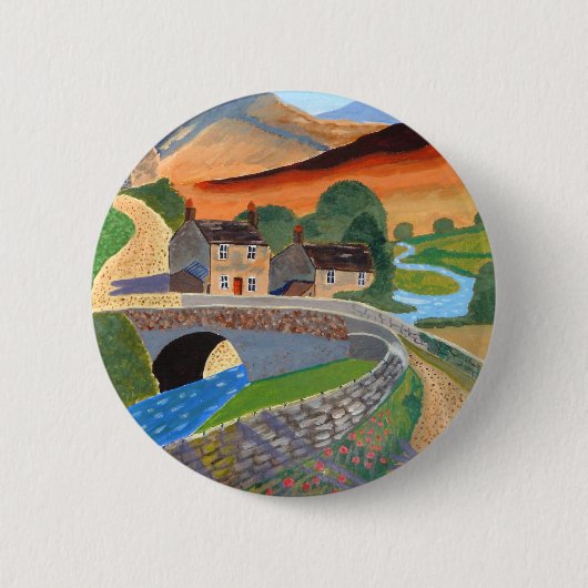 Schottische Highlands Button (Vorderseite)