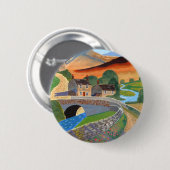 Schottische Highlands Button (Vorne & Hinten)
