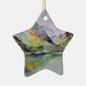 Schottische Highlands Keramik Ornament (Rechts)