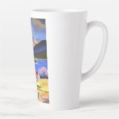 Schottische Highlands-Latte-Tasse Milchtasse (Rechts)