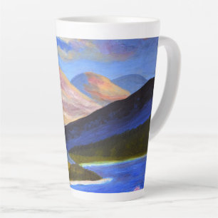 Schottische Highlands-Latte-Tasse Milchtasse