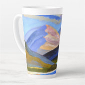 Schottische Highlands-Latte-Tasse Milchtasse (Linke Ecke)