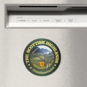 Schottische Highlands Magnet (In Situ (Geschirrspüler))