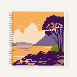 Schottische Highlands Notizblock