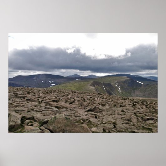 Schottische Highlands Poster (Vorne)