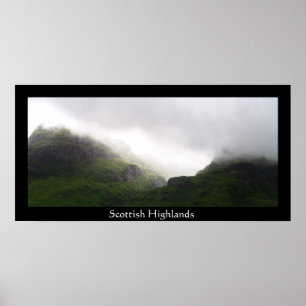 Schottische Highlands Poster
