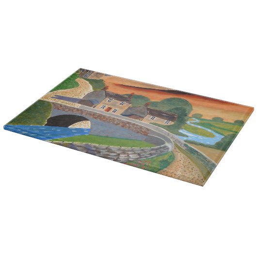 Schottische Highlands Schneidebrett (Ecke)