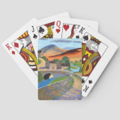 Schottische Highlands Spielkarten (Rückseite)