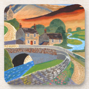 Schottische Highlands Untersetzer