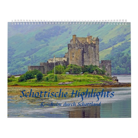 Schottische Highlights Rundreise durch Schottland Kalender (Titelbild)