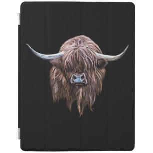 Schottische Hochland-Kuh in der Farbe iPad Hülle